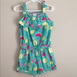 Gymboree Fruity Romper 5t